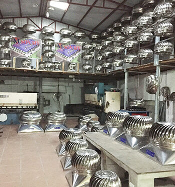 Quả cầu hút gió inox SM01