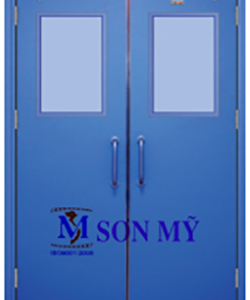 Cửa thép chống cháy 2 cánh SM10
