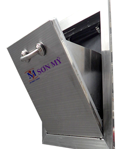 Cửa thu rác inox SM01