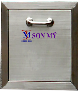 Cửa đổ rác inox