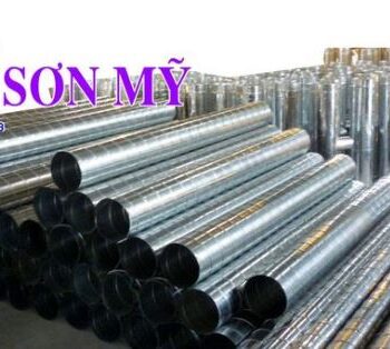 Ống gió tròn gân xoắn Sơn Mỹ