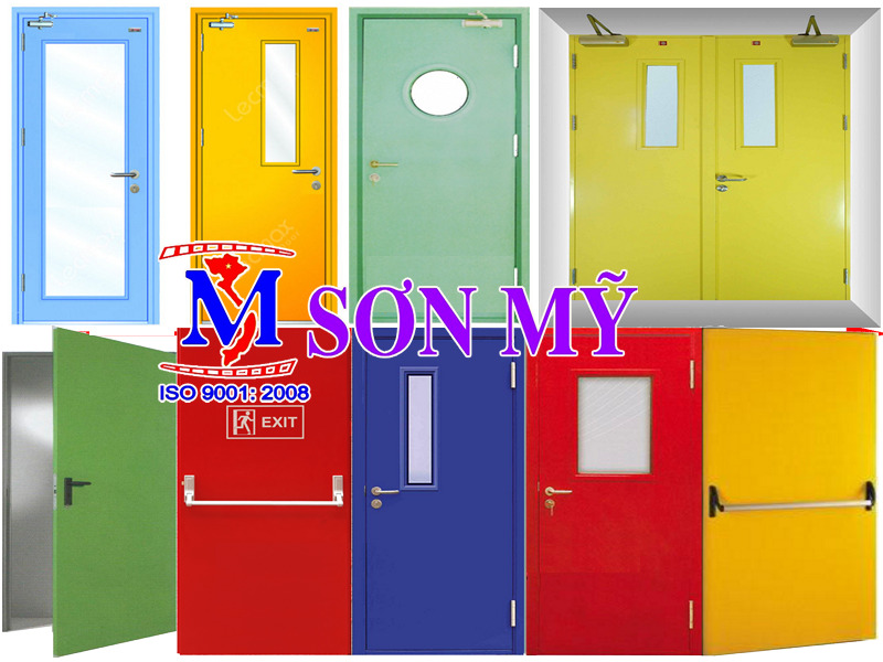 Bạn có thể lựa chọn những mẫu cửa theo kiểu dáng, màu sắc ưa thích: