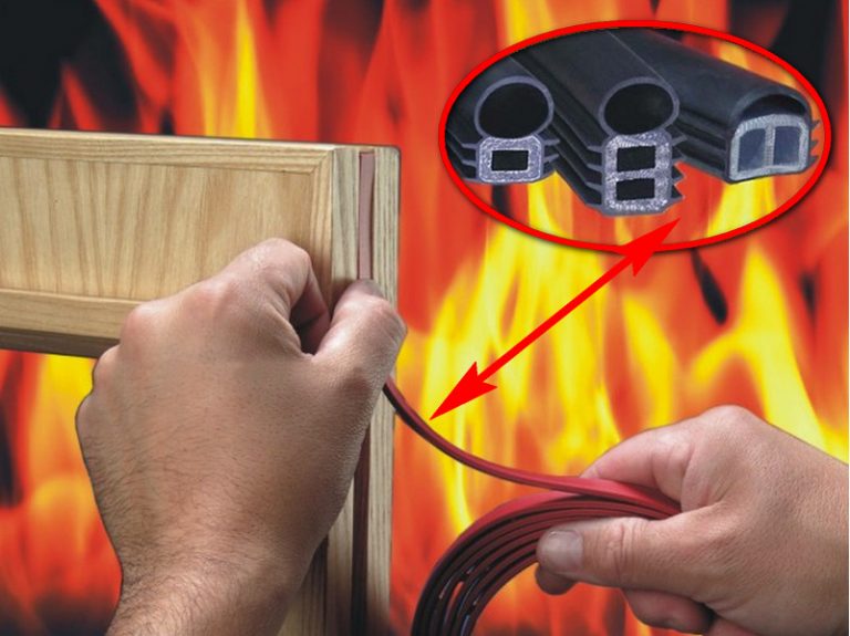 Công dụng của gioăng chống cháy trong hệ thống cửa chống cháy