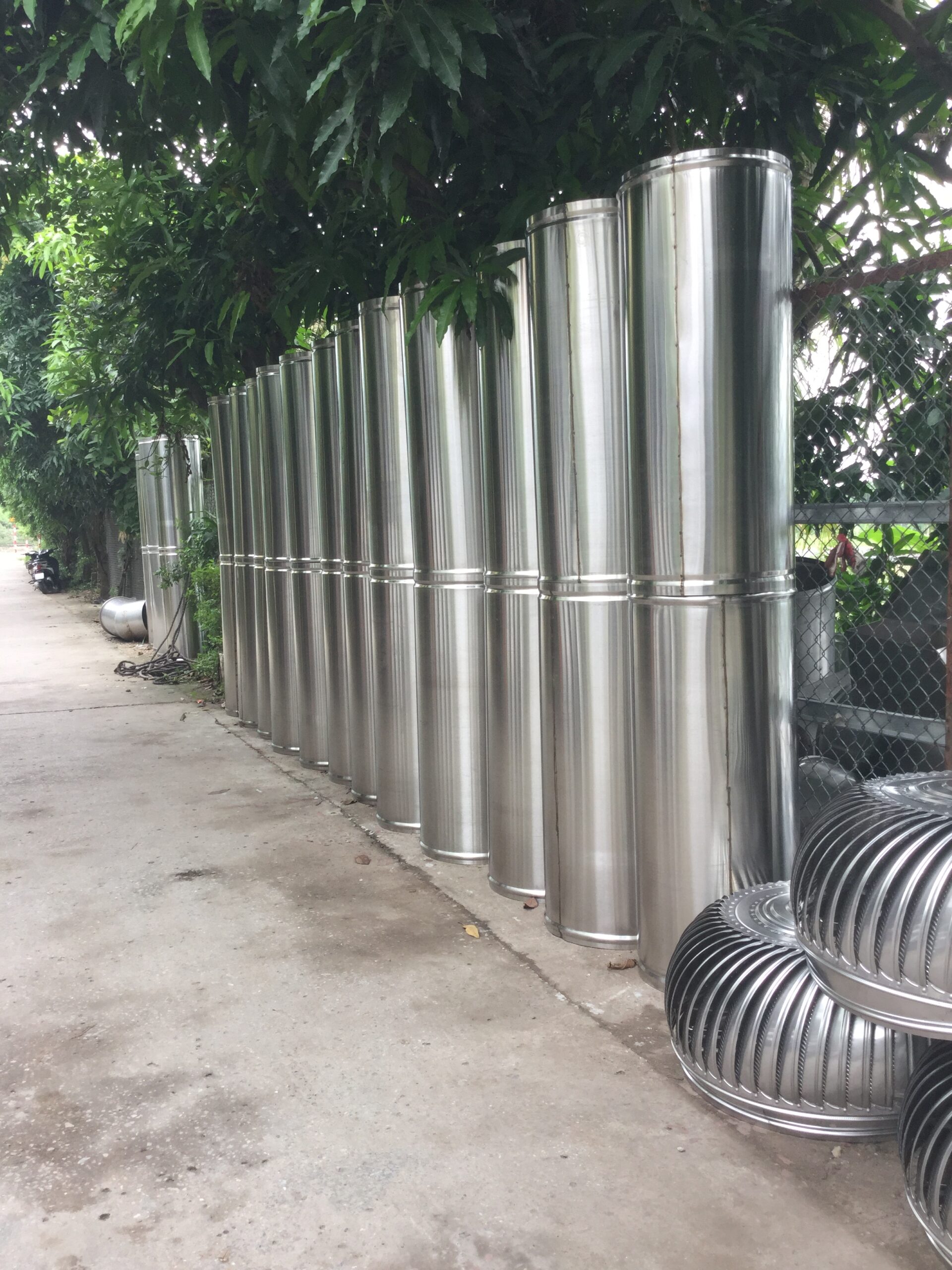 Ống thu rác inox SM10