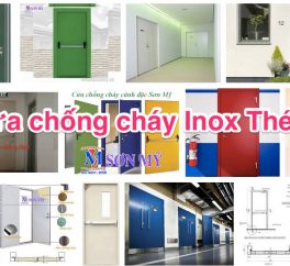 Cửa thép chống cháy Inox