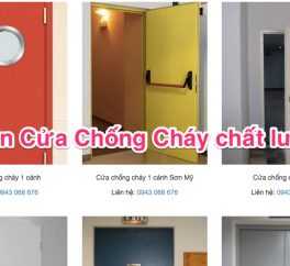 cửa chống cháy chất lượng