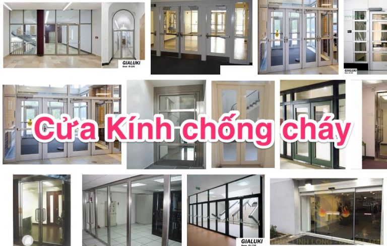 của kính chống cháy