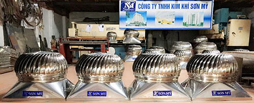Kim Khí Sơn Mỹ hỗ trợ lắp đặt quả cầu thông gió chất lượng tốt nhất