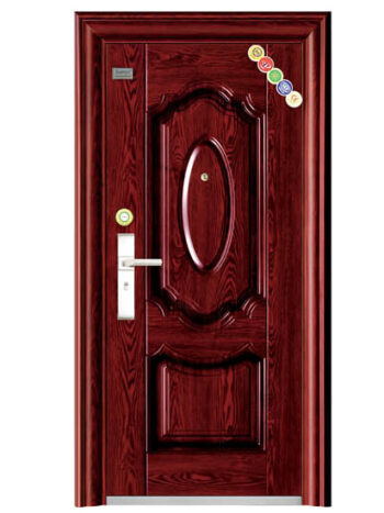 Cửa thép vân gỗ 1 cánh SM-7666