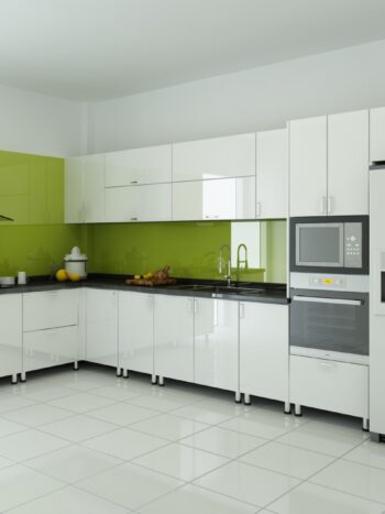 Tủ bếp inox 201 cánh acrylic
