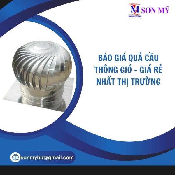 giá quả cầu thông gió