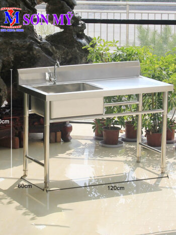 Bàn Chậu Rửa INOX