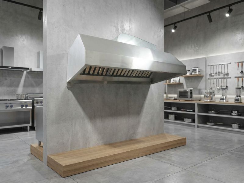 Khái niệm máng hút mùi inox