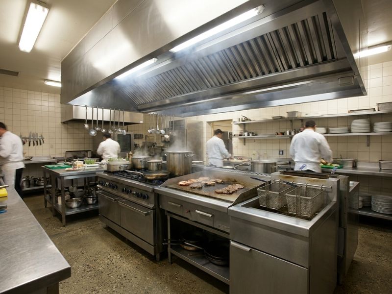 Xác định công suất máy của chụp hút khói nhà hàng