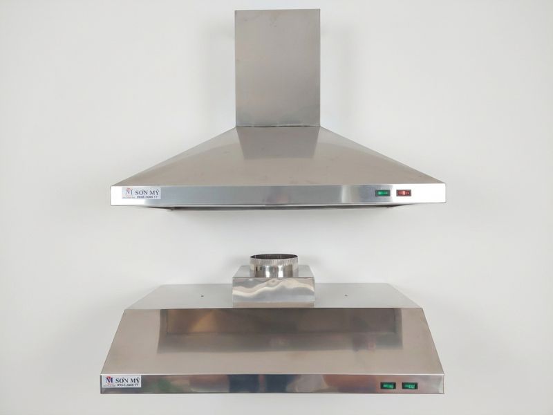 Chụp hút mùi bếp inox model HV02