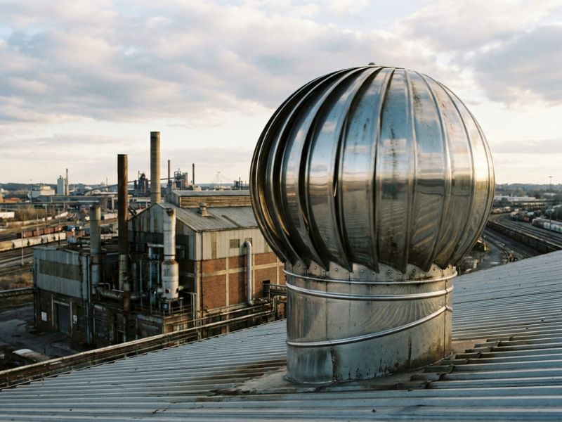 Lưu ý khi thi công quả cầu thông gió mái tôn