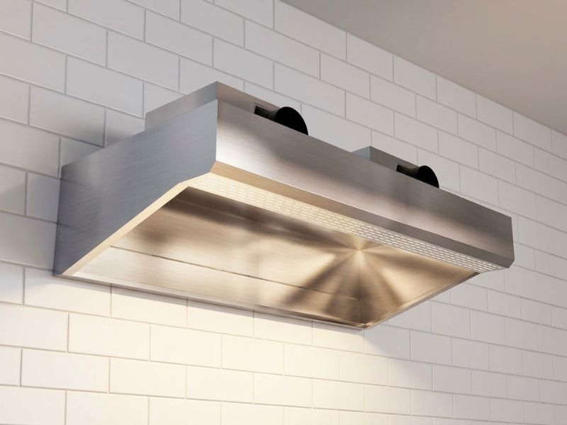 Xác định vị trí lắp đặt máy trong hệ thống hút mùi nhà bếp