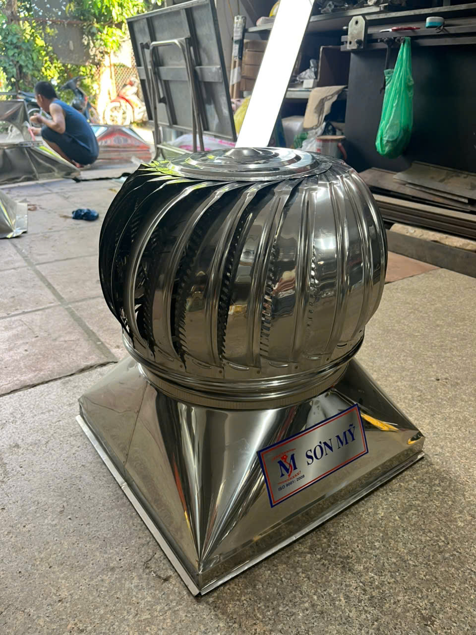Quả cầu thông gió inox D360 - Ảnh 4