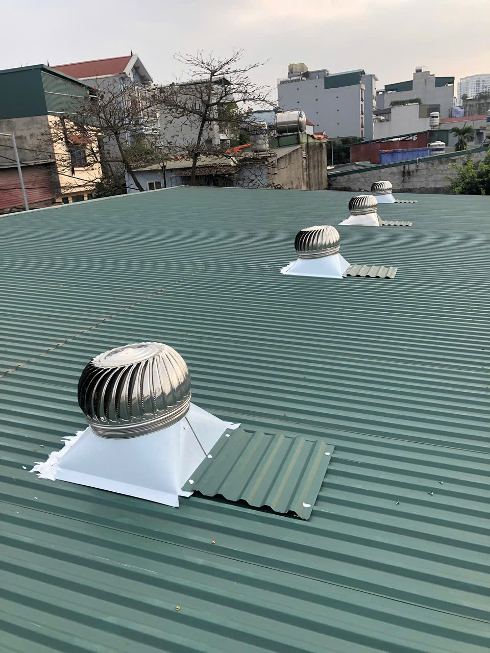 Quả cầu hút gió nhà xưởng - Ảnh 6