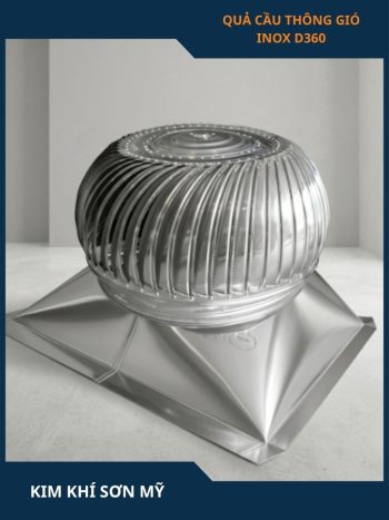 Quả cầu thông gió inox D360