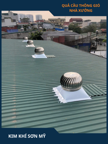 Quả cầu thông gió nhà xưởng