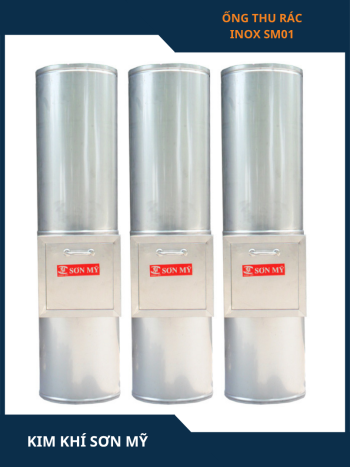Ống thu rác inox SM01