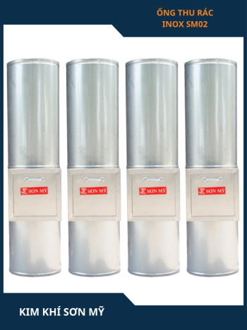 Ống thu rác inox SM02