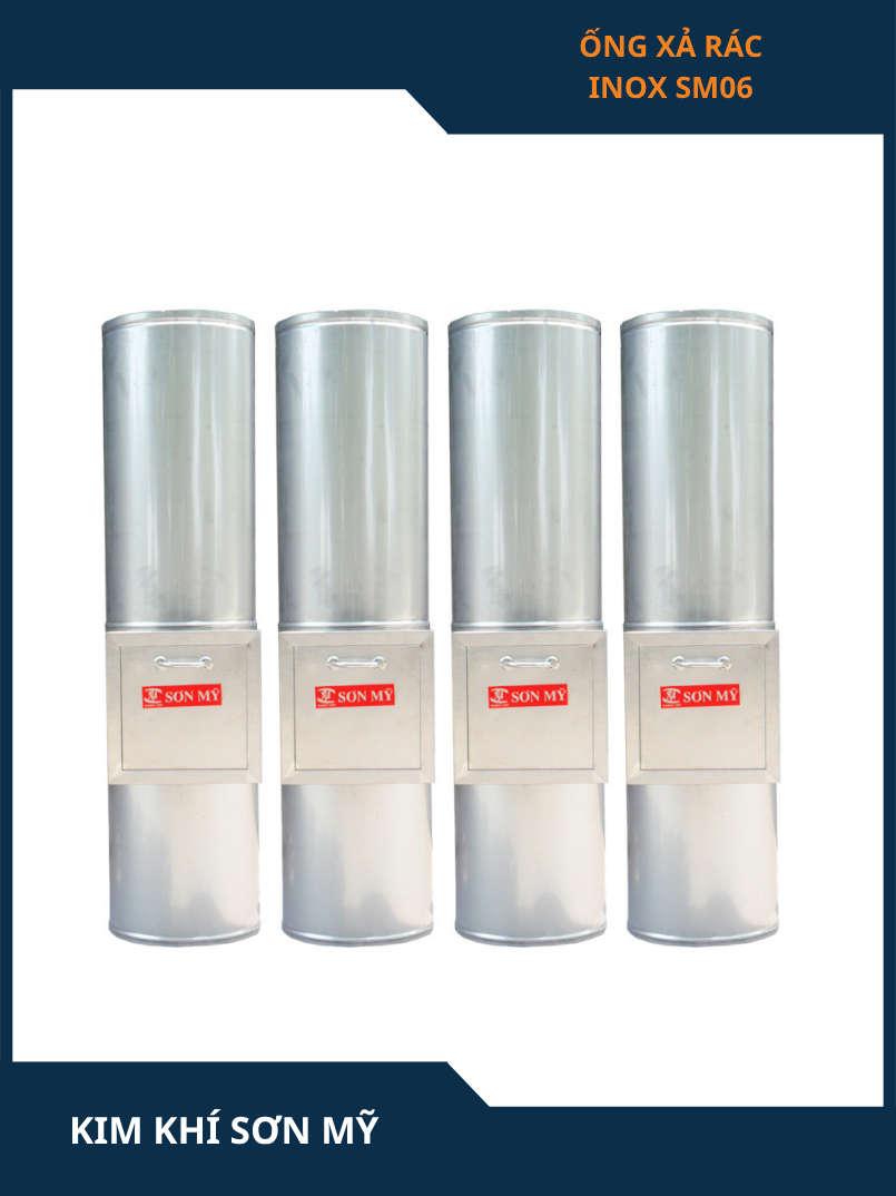 Ống xả rác inox SM06