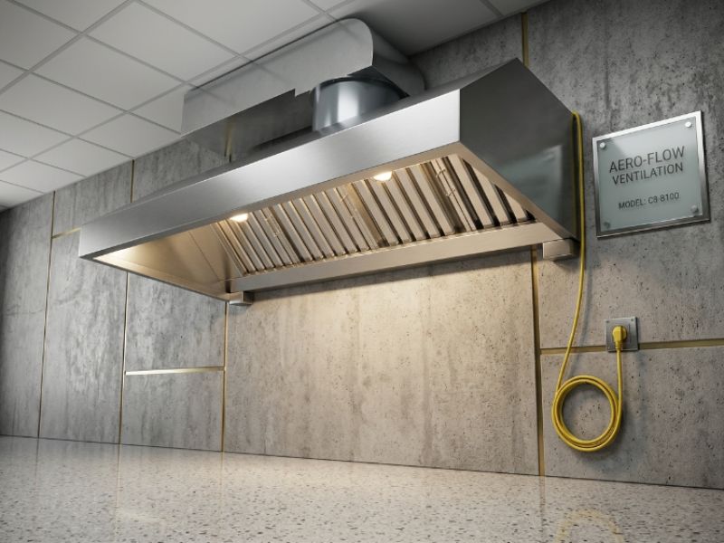 Hút mùi inox chính hãng có chất liệu bền
