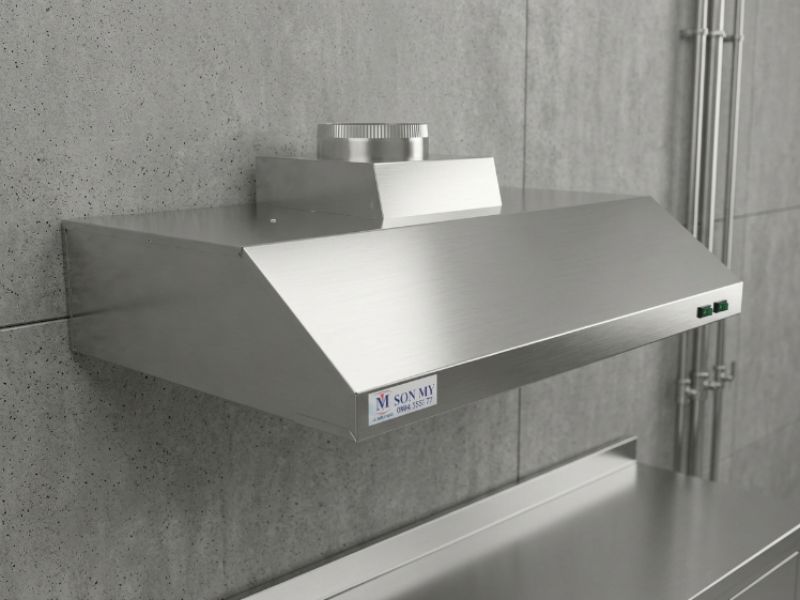 Kích thước chụp hút mùi gia đình ngang 60cm