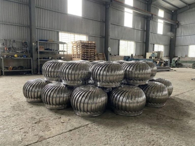 quả cầu thông gió bị kẹt