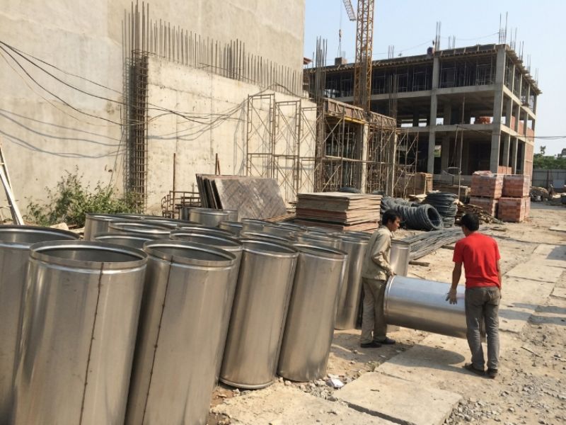 Báo giá thi công lắp đặt ống thu rác tại Vĩnh Phúc