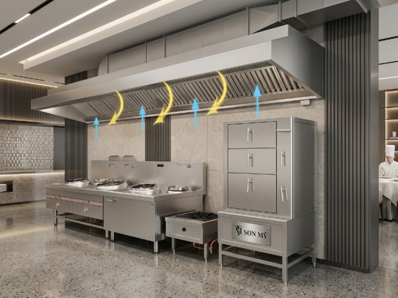Yếu tố ảnh hưởng đến giá thi công chụp hút mùi inox tại Thái Nguyên
